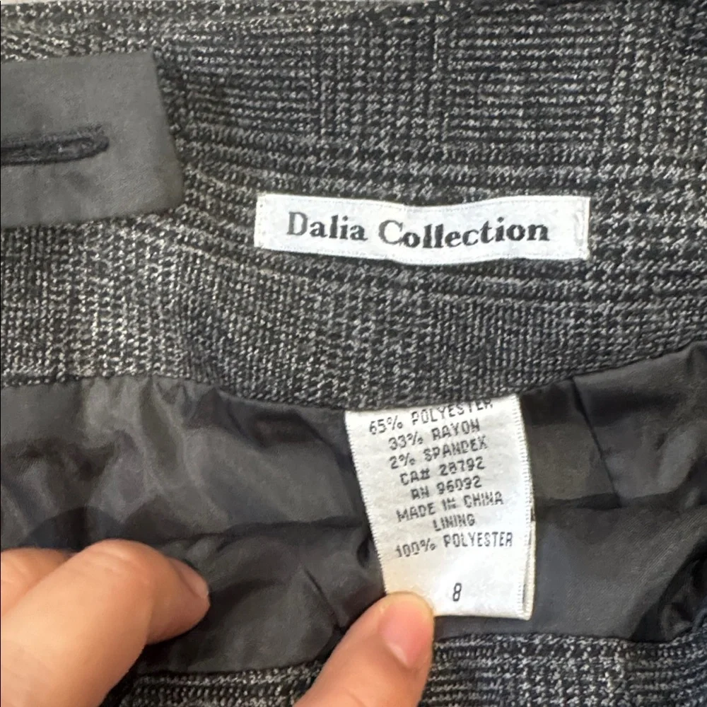 DALIA COLLECTION Gray Speckled Skirt